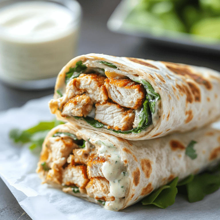 Ranch Chicken Wrap Recipe