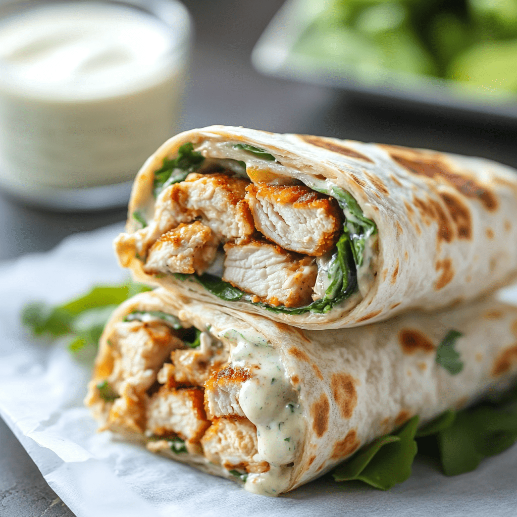 Ranch Chicken Wrap Recipe