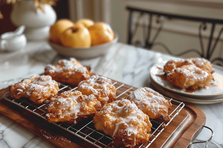 Baked Apple Fritters