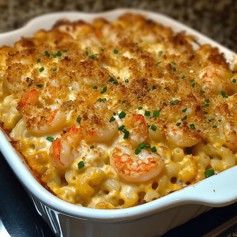 Seafood Mac and Cheese