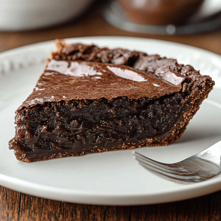 Gooey Brownie Pie
