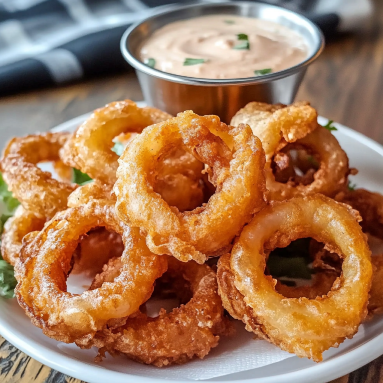 Beer Battered Onion Rings