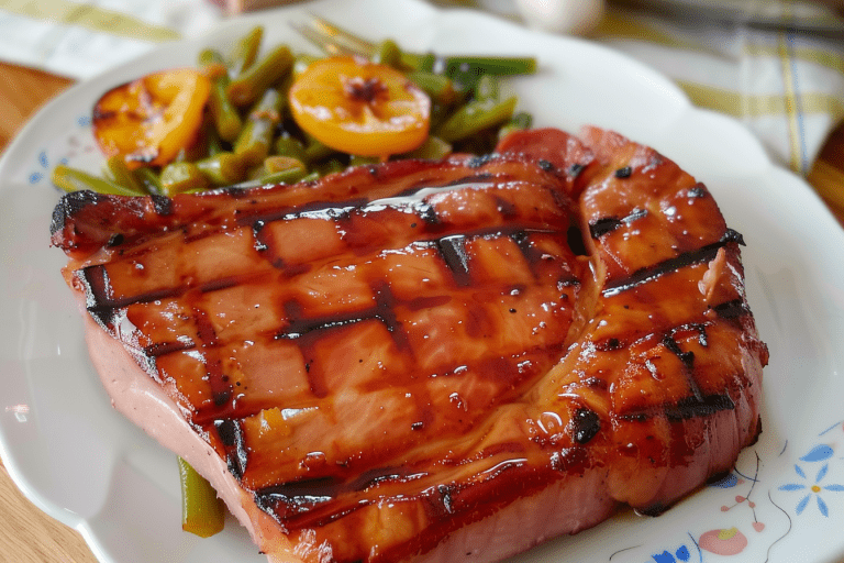 Glazed Ham Steak
