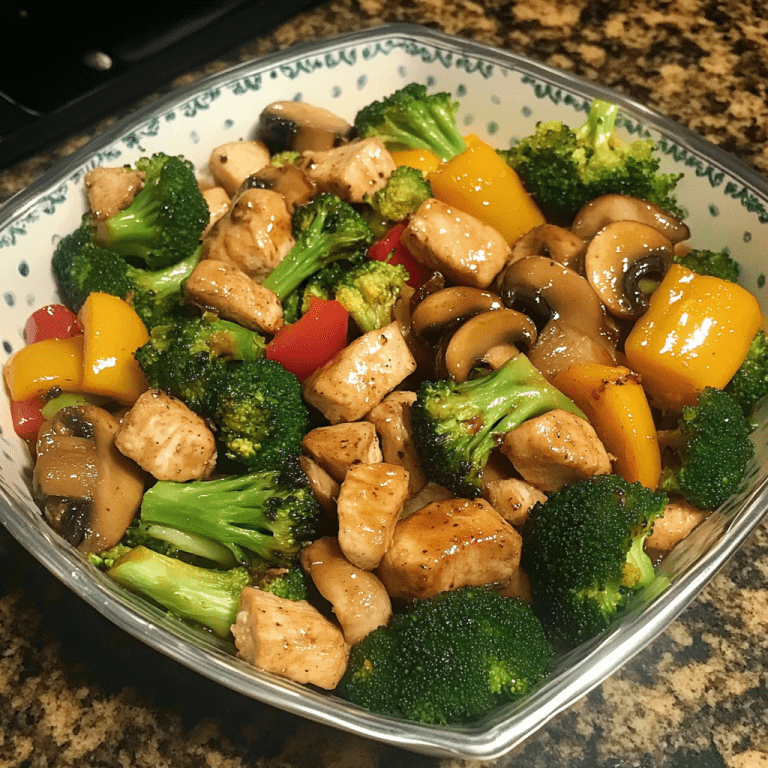 Garlic Chicken Stir Fry
