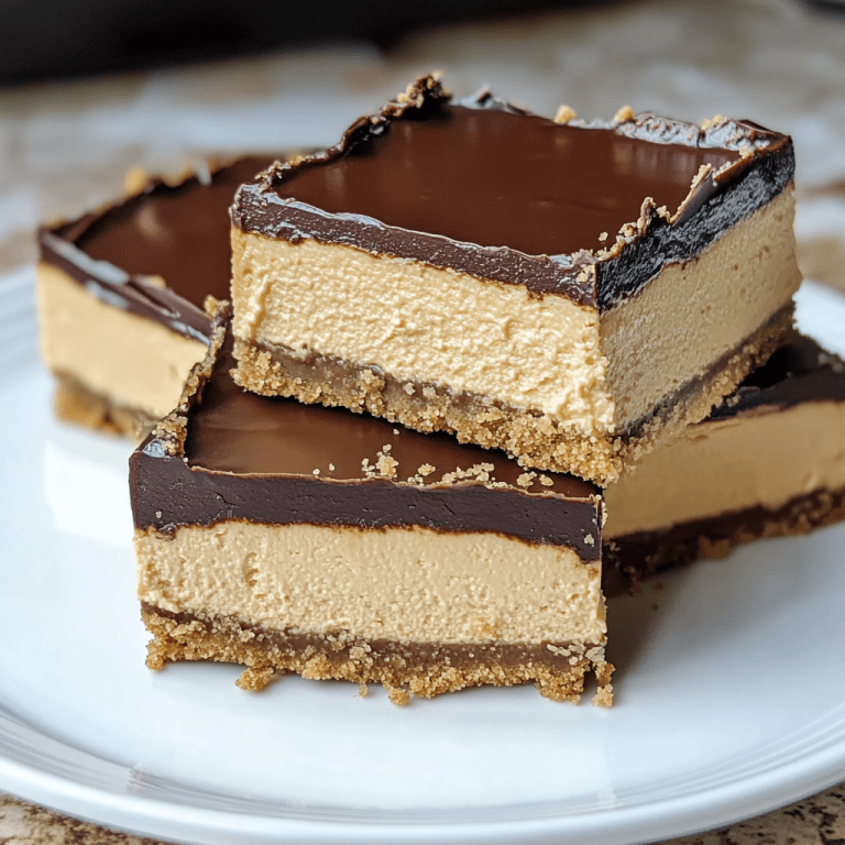 Keto Peanut Butter Cheesecake Bars