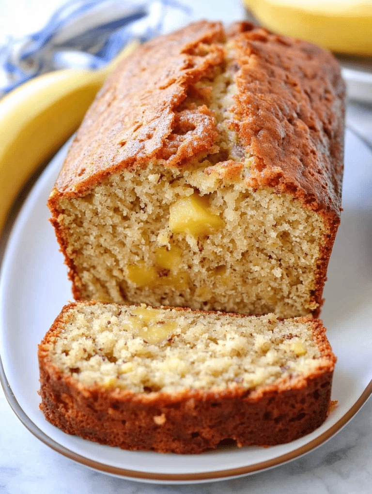 Hawaiian Banana Bread