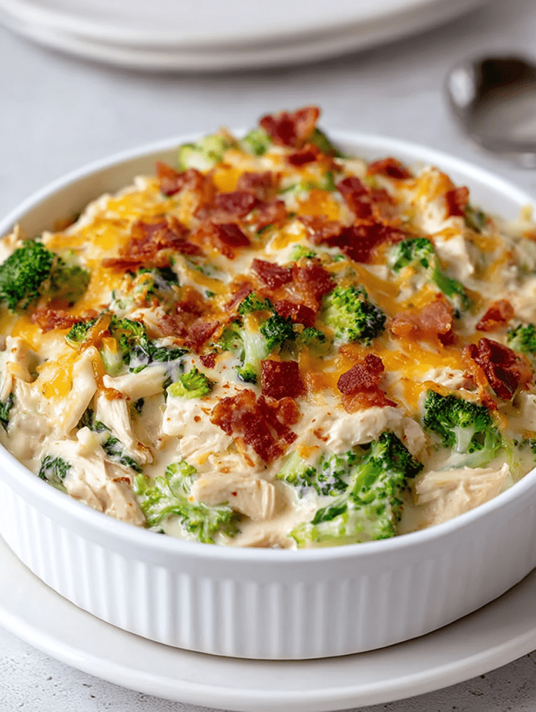 Low Carb Chicken Casserole