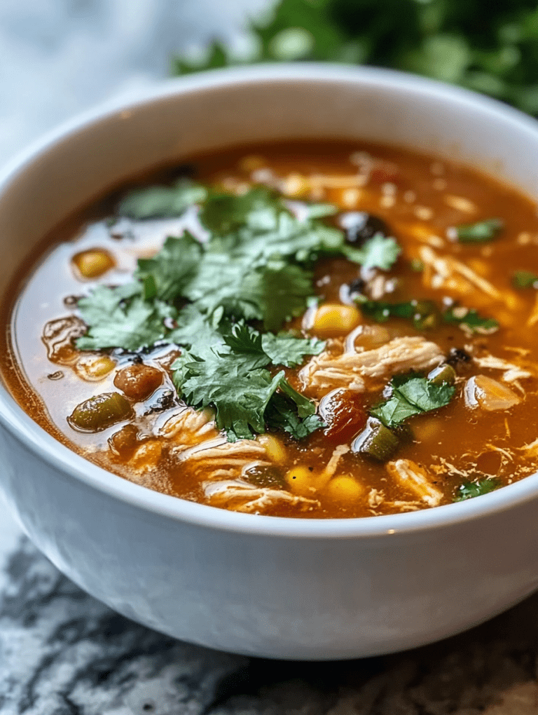 8-Can Chicken Taco Soup