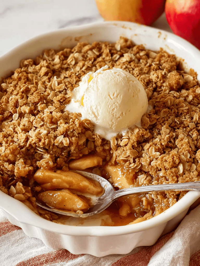 Easy Apple Crisp Recipe