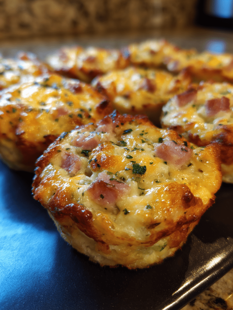 Keto Ham, Cheddar and Jalapeño Bites
