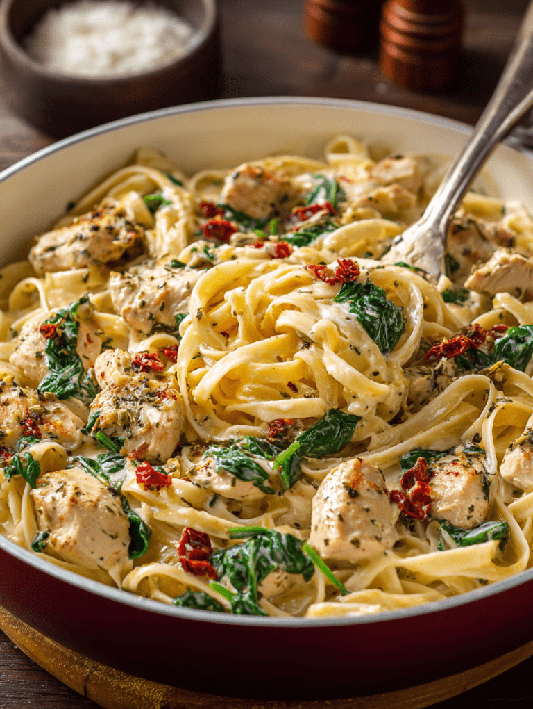 Tuscan Chicken Pasta