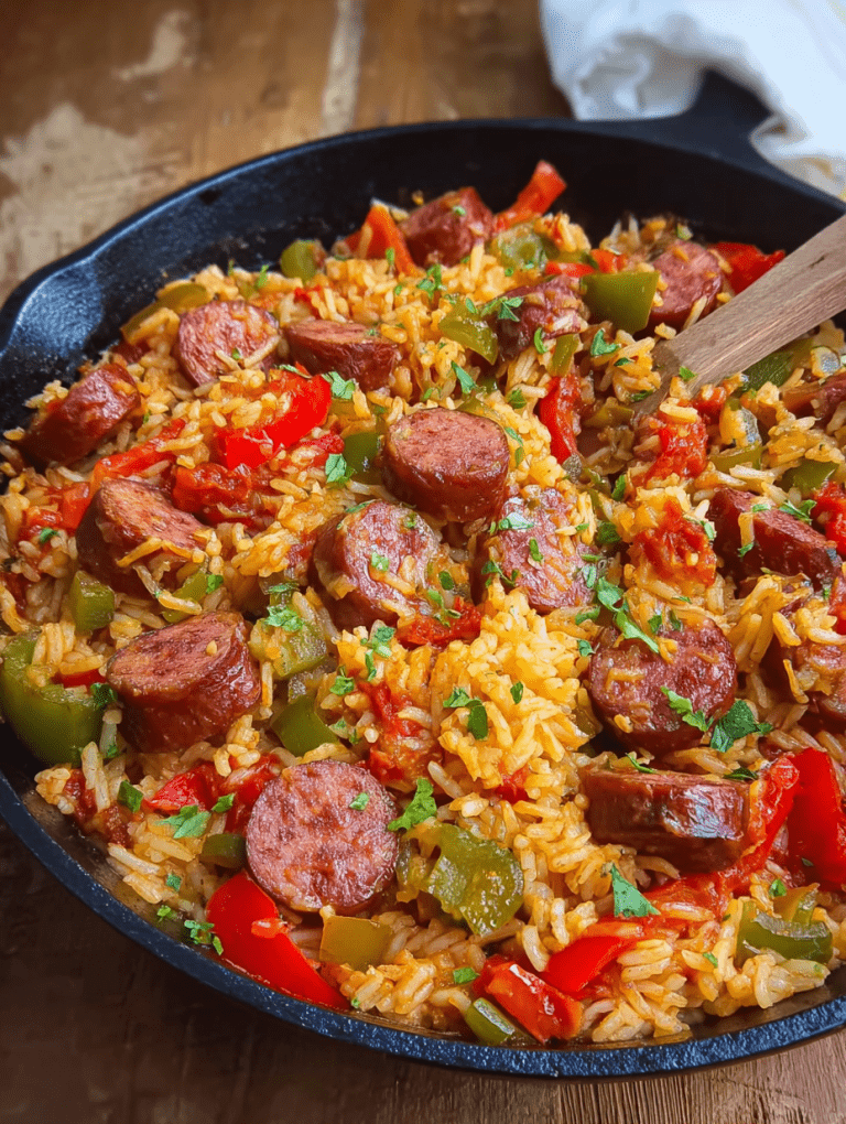 Sausage and Rice