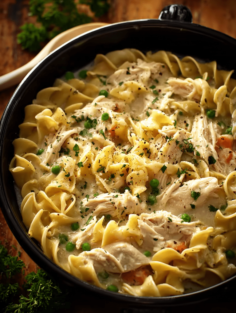 Amish Chicken and Noodles