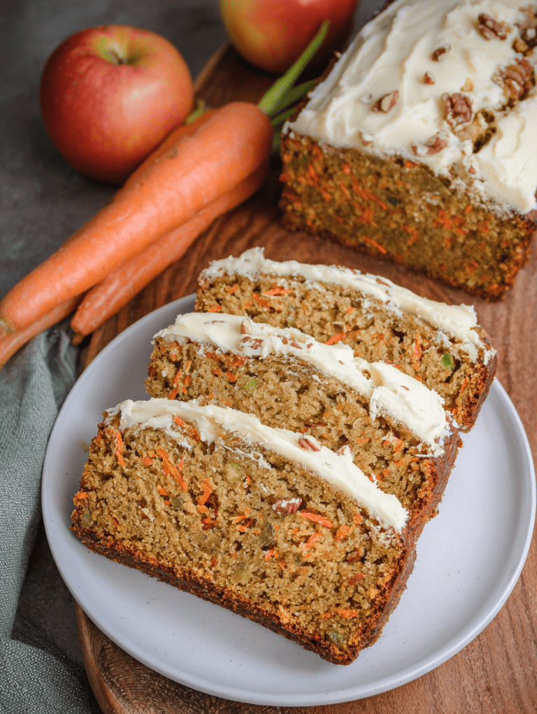Apple and Carrot Zucchini Bread