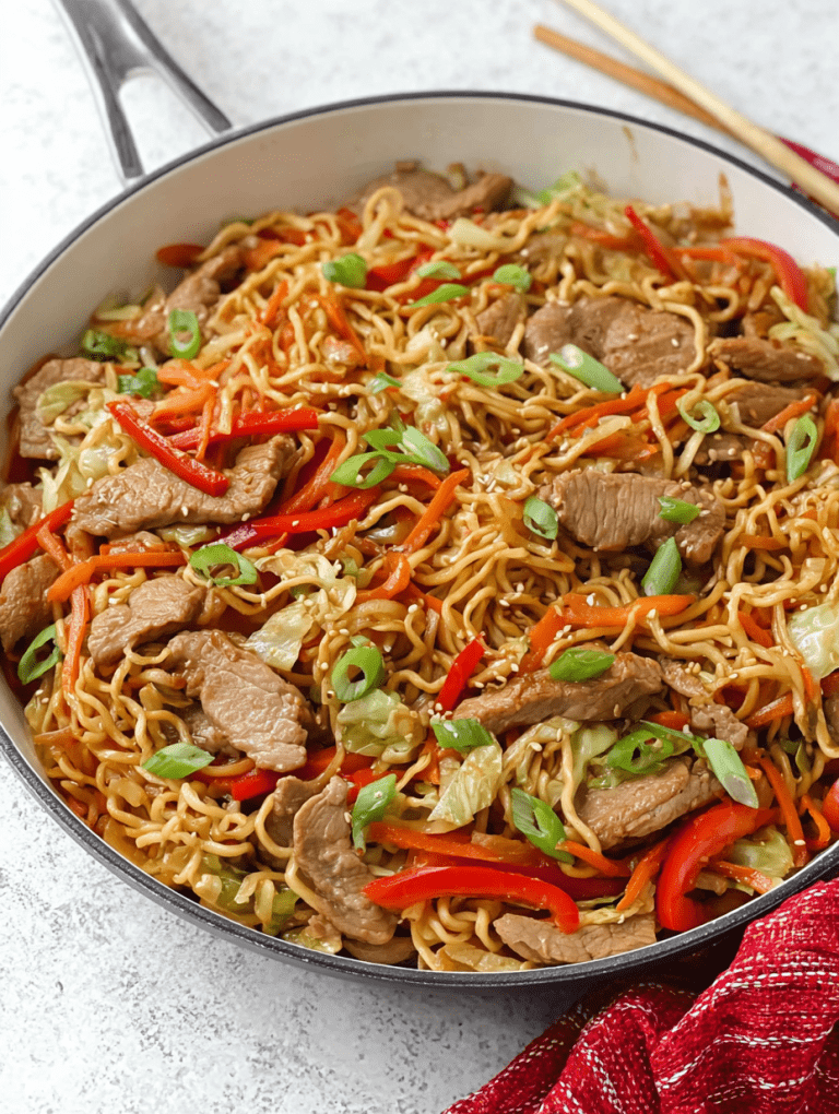 Pork Lo Mein