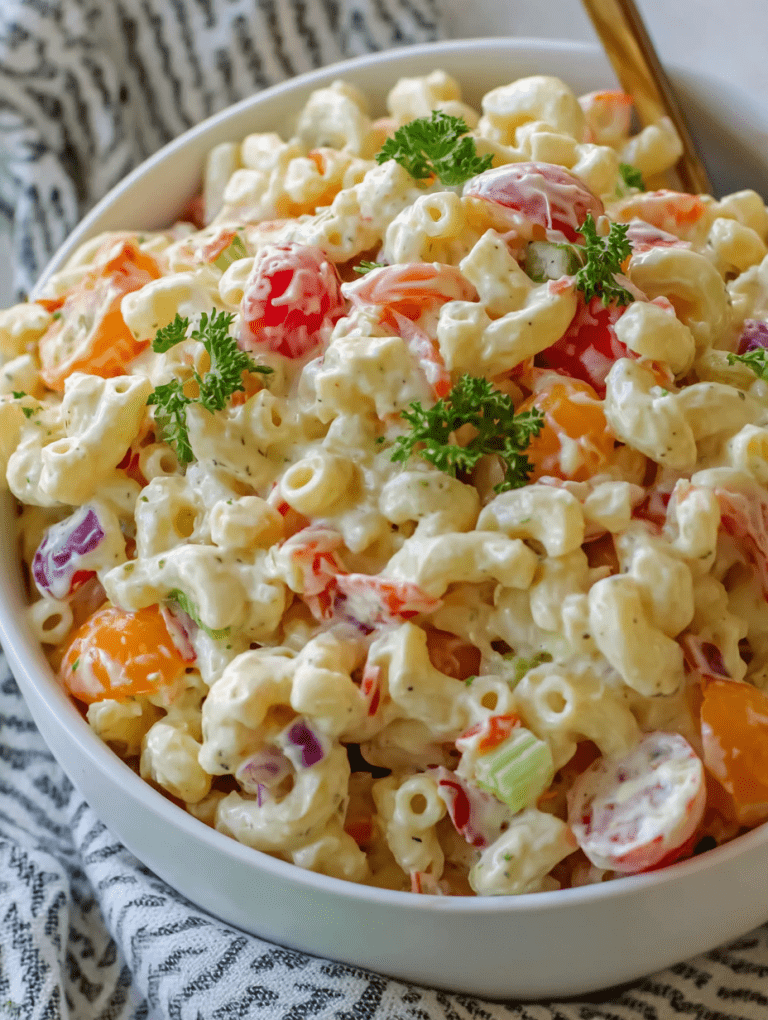 Creamy Macaroni Salad