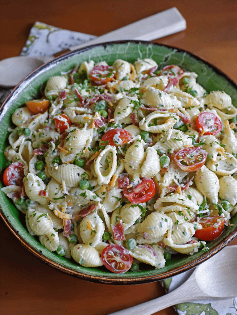 Bacon Ranch Pasta Salad