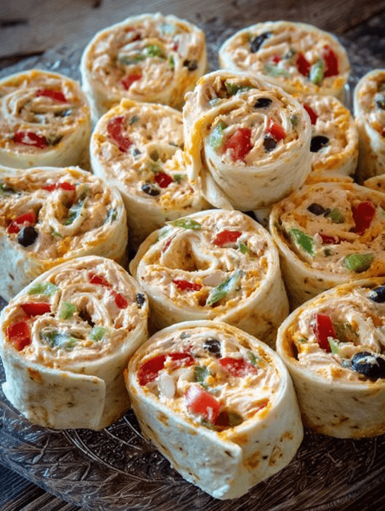Mexican Chicken Pinwheels