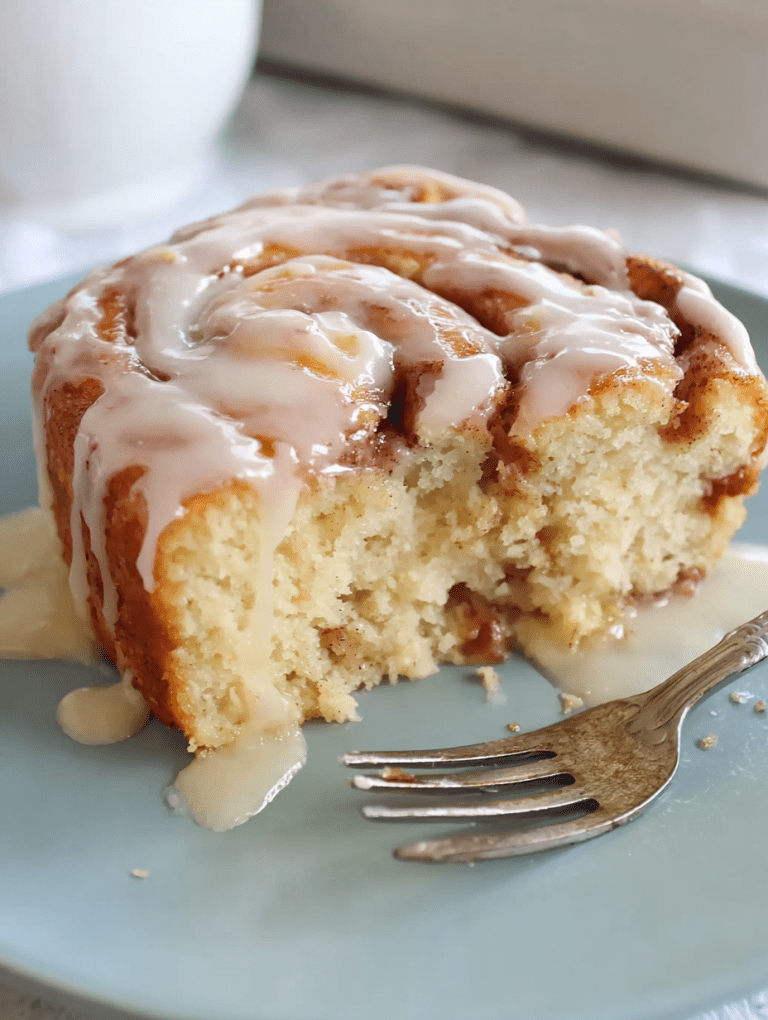 Cinnamon Roll Cake