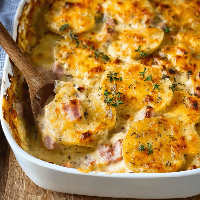 Scalloped Potatoes and Ham Recipe