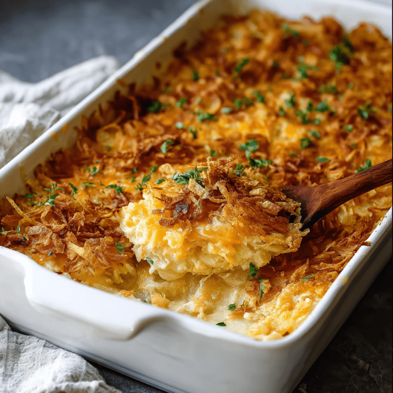 French Onion Funeral Potatoes