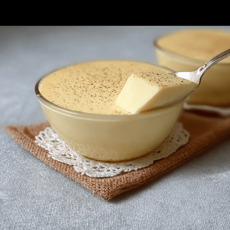 Silky Smooth Custard Dessert