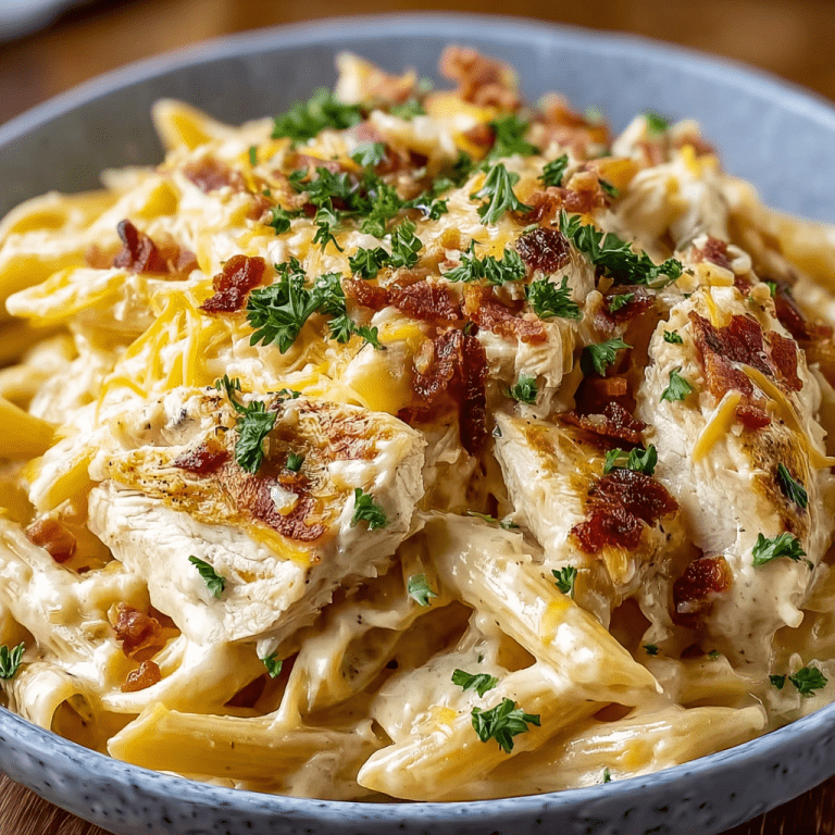 Creamy Crack Chicken Pasta