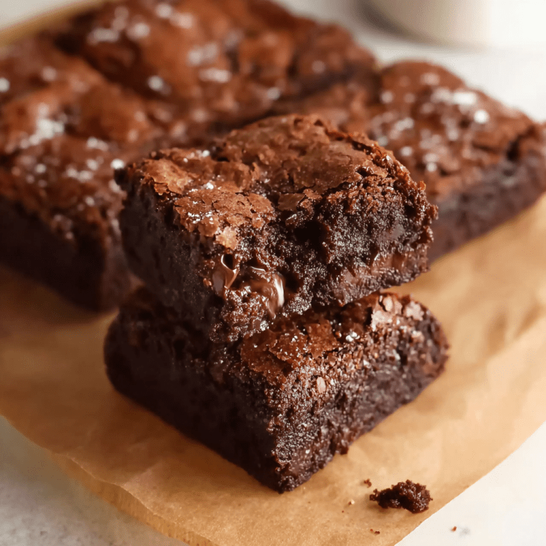 Decadently Rich Fudgy Brownies