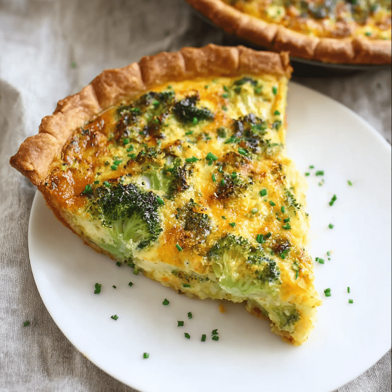 Broccoli Quiche
