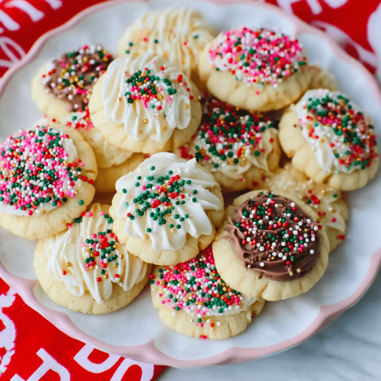 Classic Vanilla Butter Cookies