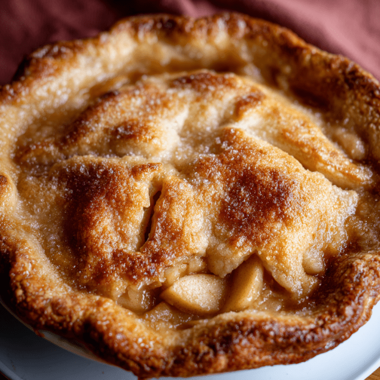 Crust Apple Pie