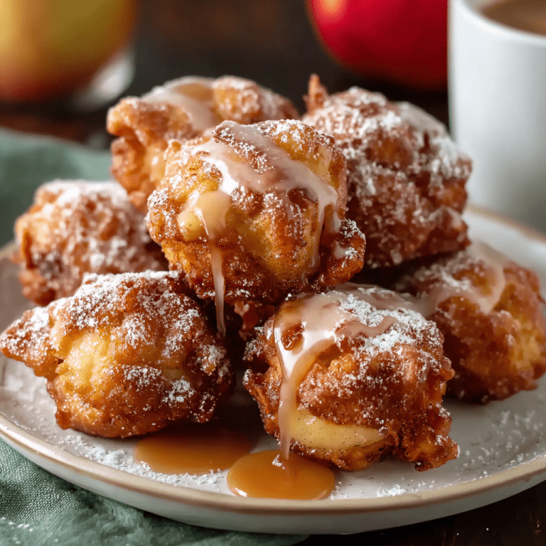 Baked Apple Fritter Bites