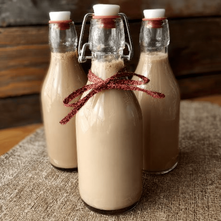 Homemade Creamy Irish Cream Liqueur