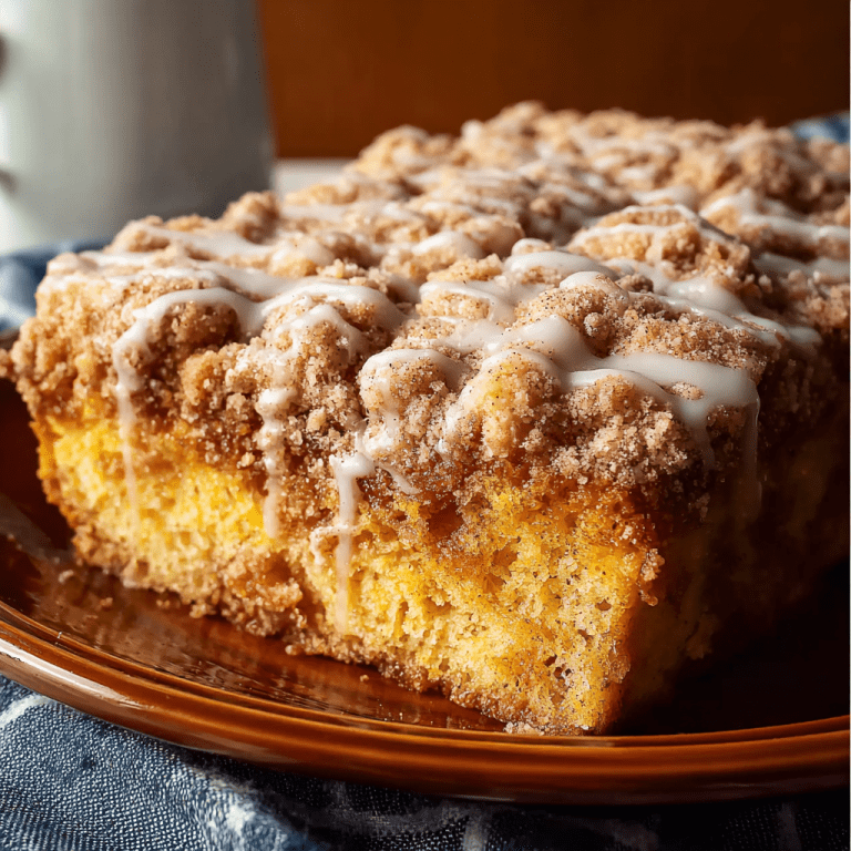 Pumpkin Spice Crumb Cake
