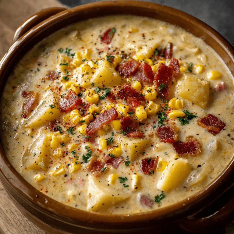 Slow Cooker Amish Corn Chowder