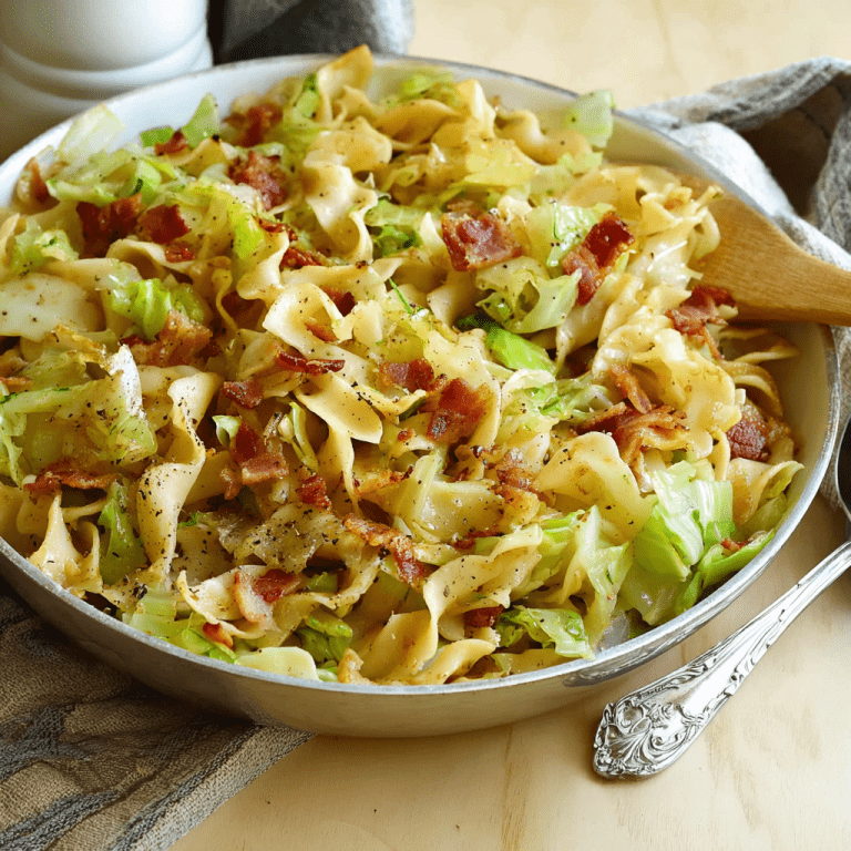 Haluski (Cabbage and Noodles)