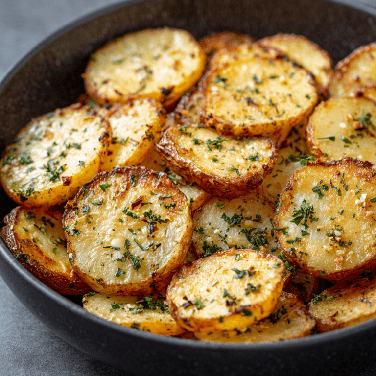 Air Fryer Sliced Potatoes