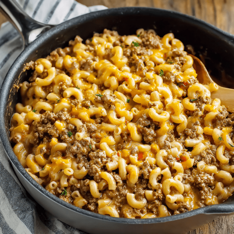 Homemade Hamburger Helper