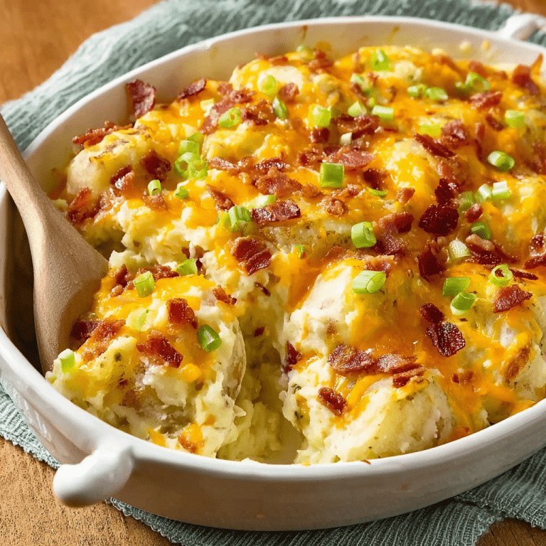 Twice Baked Potato Casserole