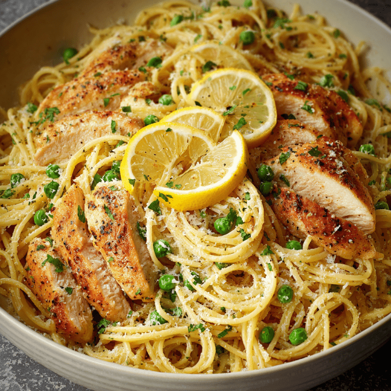 Lemon Chicken Pasta