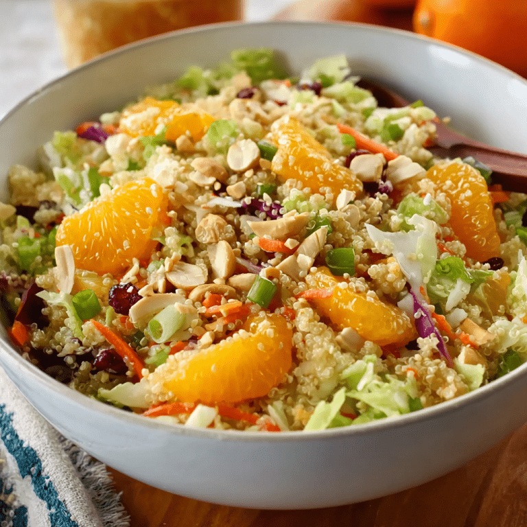 Mandarin Quinoa Crunch Salad