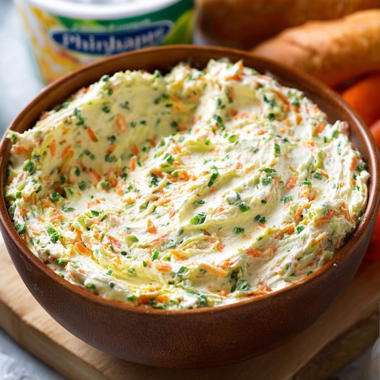 Vegetable Cream Cheese Spread