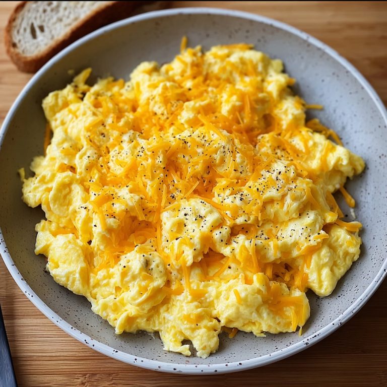 Cheesy Scrambled Eggs