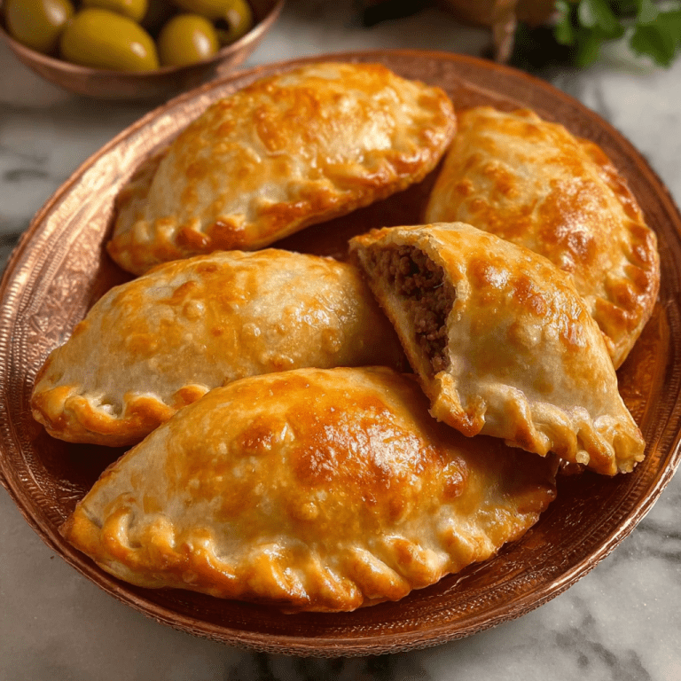 Golden Beef Empanadas