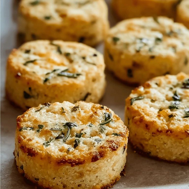 Herb-Infused Cheesy Jalapeño Shortbread
