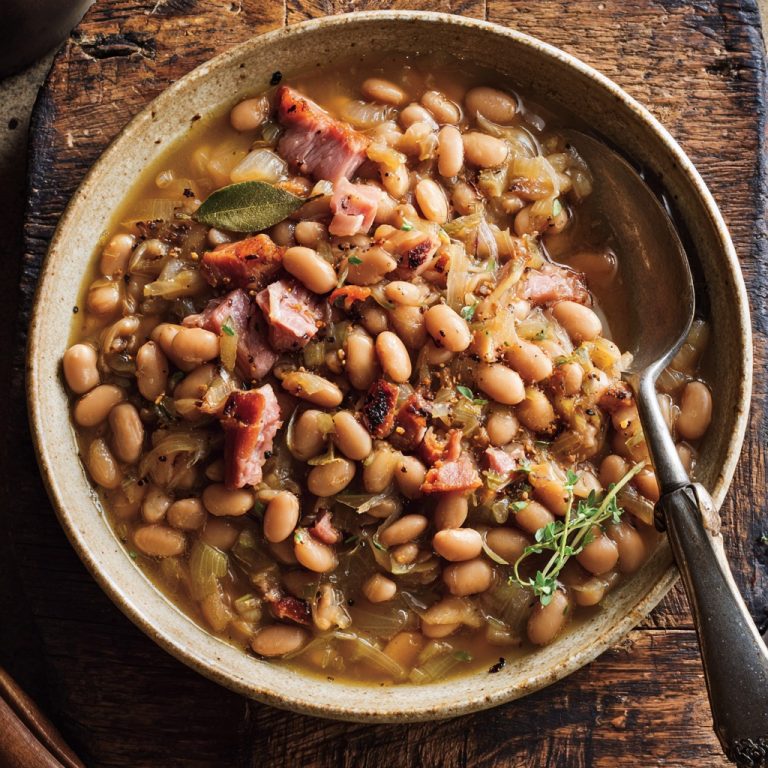Southern Ham and Brown Beans