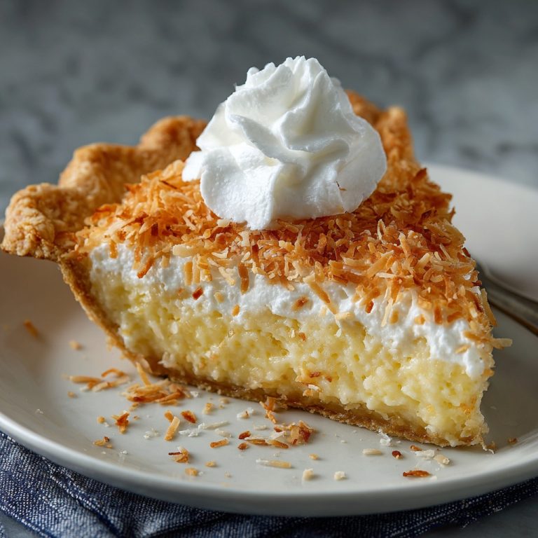 Coconut Rum Pie