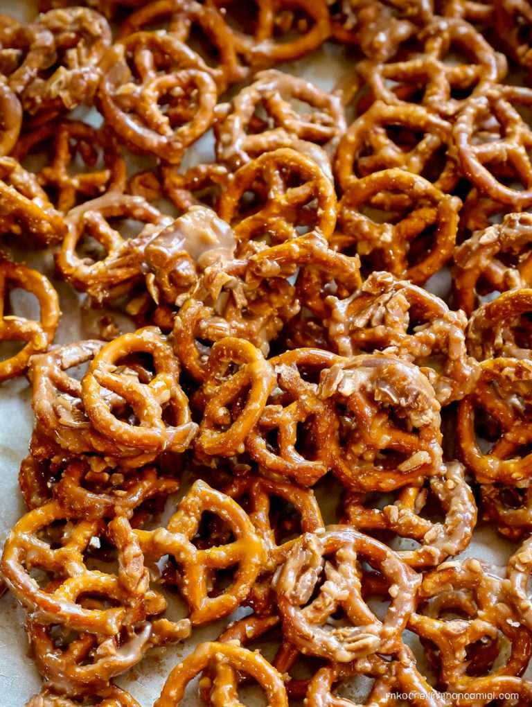 Butter Toffee Pretzels