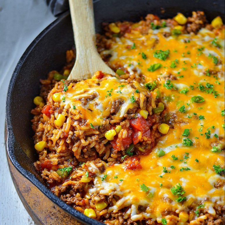 One Pot Mexican Rice Casserole