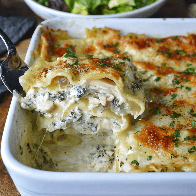 Chicken Alfredo Lasagna